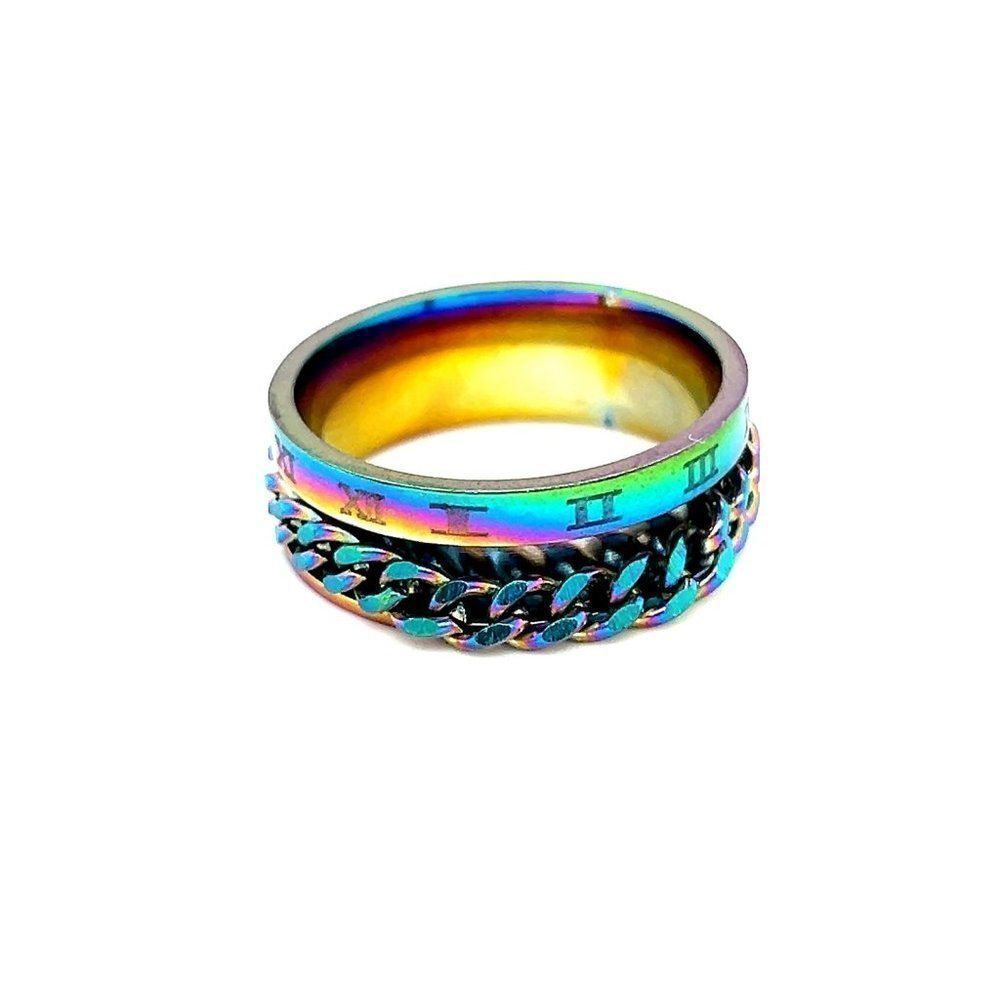 Numeral Chain Ring